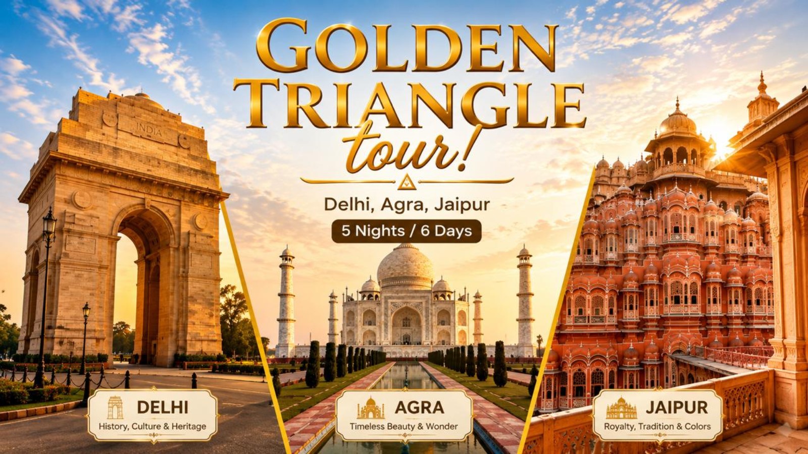 Golden Triangle tour!