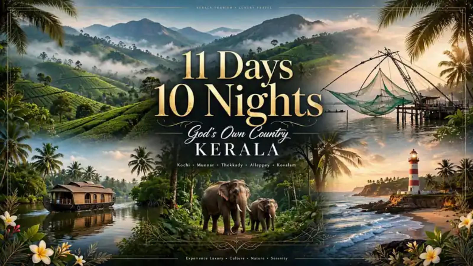 ⭐ 4.9/5 | Over 360+ Foreign Tourists Have Experienced the Kerala!